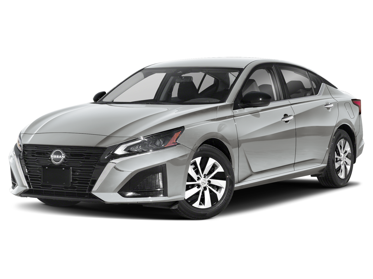 2023 Nissan Altima 2.5 S in Brilliant Silver Metallic — front three-quarter view