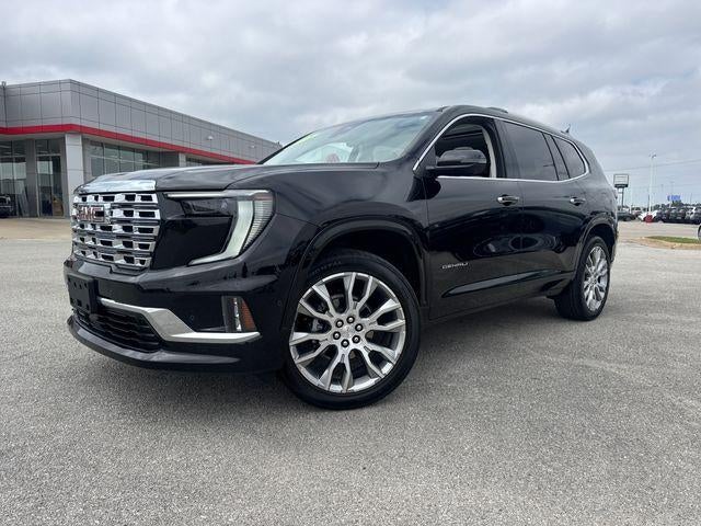 2025 GMC Acadia FWD Denali in Ebony Twilight Metallic — front three-quarter view