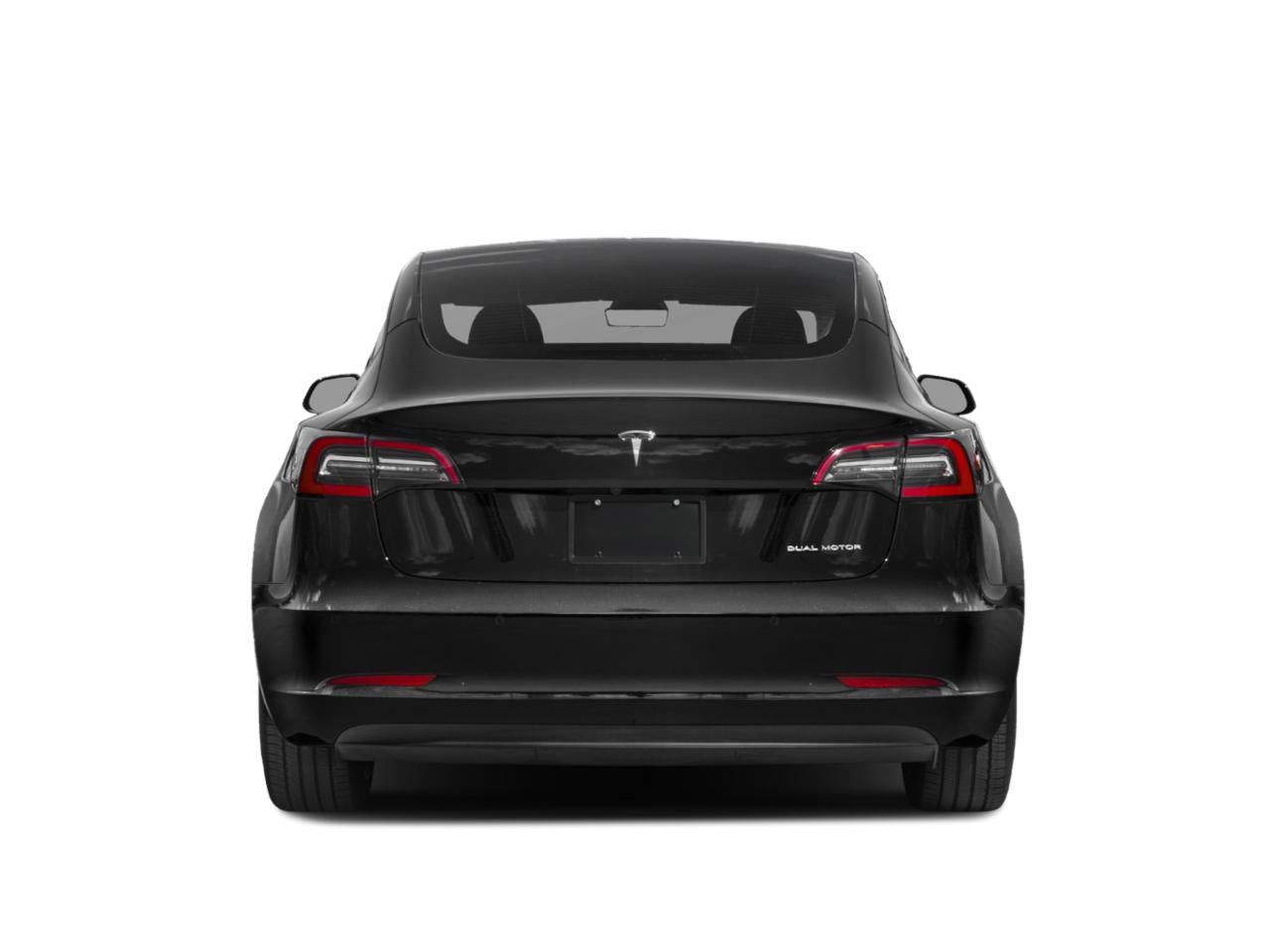 2022 Tesla Model 3 — rear three-quarter view