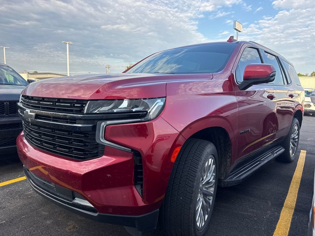 2023 Chevrolet Tahoe RST in Radiant Red Tintcoat — front three-quarter view