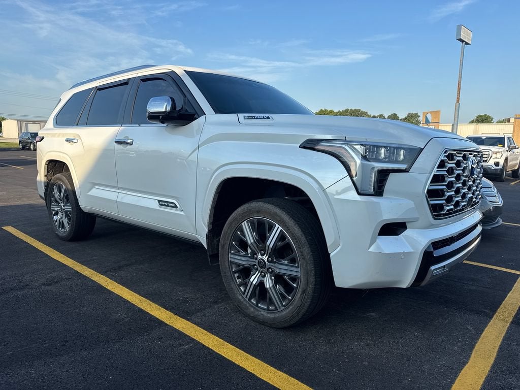 2023 Toyota Sequoia — rear three-quarter view