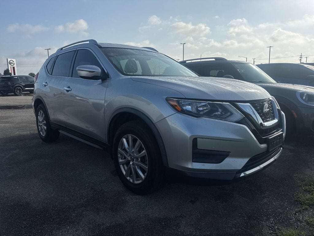 2020 Nissan Rogue — rear three-quarter view