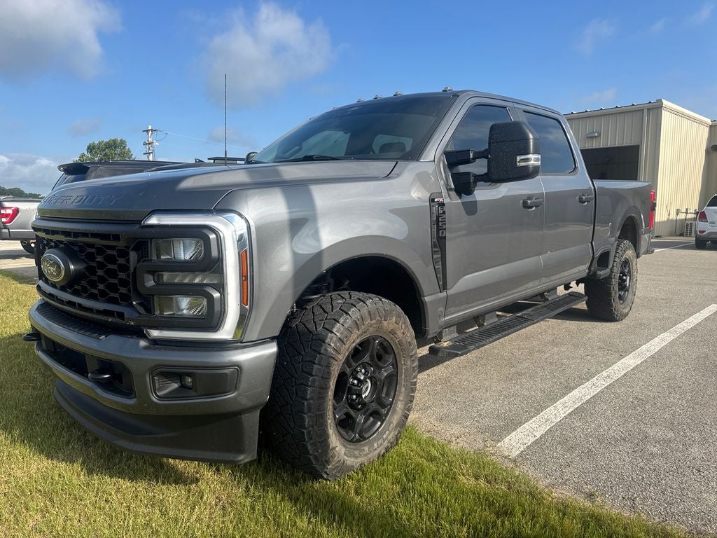 2024 Ford F-250SD XL in Gray Metallic — front three-quarter view